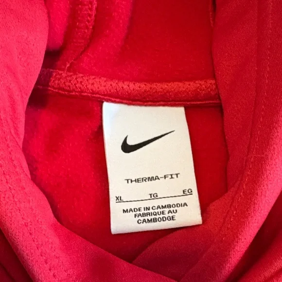 Nike Bold Red Hoodie and Joggers Set - Picture 2 of 9